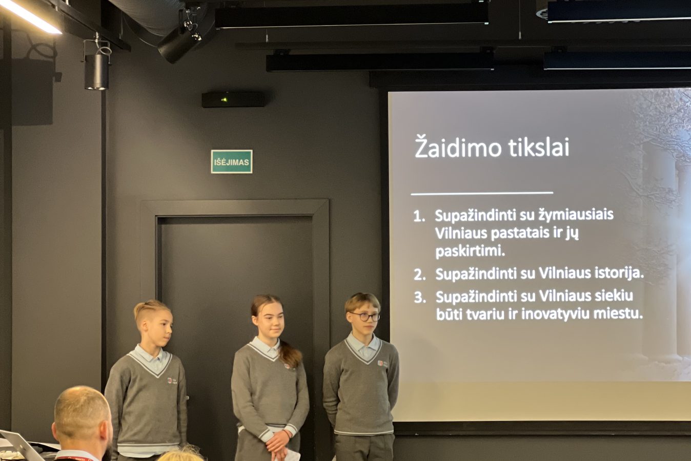 Mokiniai žaidimus kūrė ne tik apie Vilniaus miesto pažinimą įvairiais laikotarpiais, bet savo žaidimuose pabrėžė ir tvarumo bei inovatyvumo aspektus.